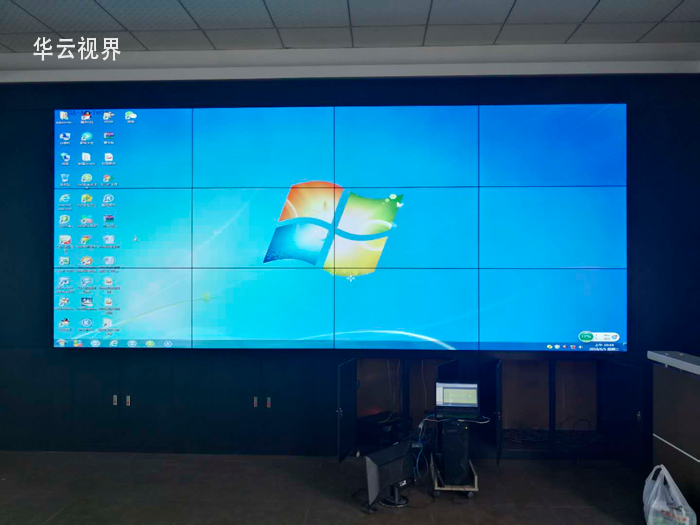 55 inchLCD splice screen,55寸展览展厅拼接屏项目